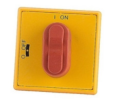 ABB  OHYS1PH   Red and yellow selector snap on selector handle with protection according to NEMA 1 and IP54