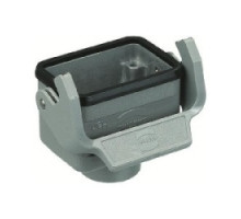 HARTING  09300061750  9300061750   Han B Housings: Han B Hood Coupler LC 1 Lever PG 13.5
