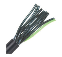 LAPP GROUP 211804         Flexible Tray Cables, Stationary, 18 AWG 7 strand 1.00 mm2, 4 conductor, Black PVC Jacket, Unshielded, 0.31