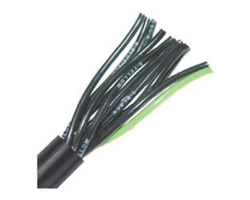 LAPP GROUP 211205         Flexible Tray Cables, Stationary, 12 AWG 19 strand 3.30 mm2, 5 conductor, Black PVC Jacket, Unshielded, 0.456