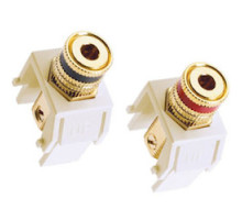 PASS & SEYMOUR  ACABPW1                 KYSTN AUD BINDING POSTS - PAIR WH