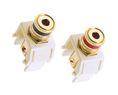 PASS & SEYMOUR  ACABPW1                 KYSTN AUD BINDING POSTS - PAIR WH