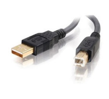 C2G  CG29141  CG29141                 USB 2.0 A/B Cable, USB-A Male to USB-B Male, 2 Meter Length, Gray