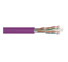 COMMSCOPE UNIPRISE SOLUTIONS UN874028504/10 CS34P VLT C6 4/23 F/UTP RL 1KFT         CS34P Category 6 F/UTP Cable, plenum, violet jacket, 4 pair count, 1000 ft 305 m length, reel