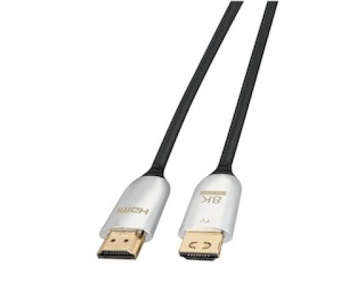 VANCO  UHD8K33                 Certified Active Ultra High Speed HDMI Cable With SecureFit 48Gbps, 8K@60Hz, 4:4:4 And 4K@120Hz, HDR/Dolby Vision/HGR, 32 Ch Audio, eARC, Ce, Cl3 - Length: 33Ft.