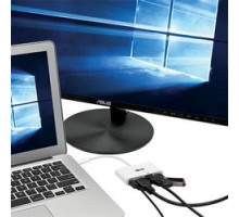 TRIPP LITE U444-06N-HGU-C         USB C to HDMI External Video Adapter with USB-A Hub, USB-C PD Charging, & Gigabit Ethernet Ports, Thunderbolt 3 Compatible, 1920 x 1080 1080p