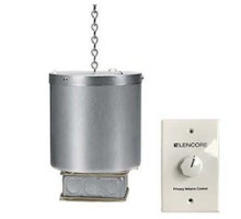 LENCORE ACOUSTICS LLC  LM6-CRCVC                 Classic Speaker, Chicago style electrical box, brushed aluminum housing, Remote CVC