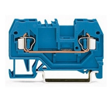 WAGO CORPORATION  280-904   2-conductor Through Terminal Block; 2.5 mm2; Suitable For Ex I Applications; Center Marking; For Din-rail 35 X 15 And 35 X 7.5; CAGE CLAMP