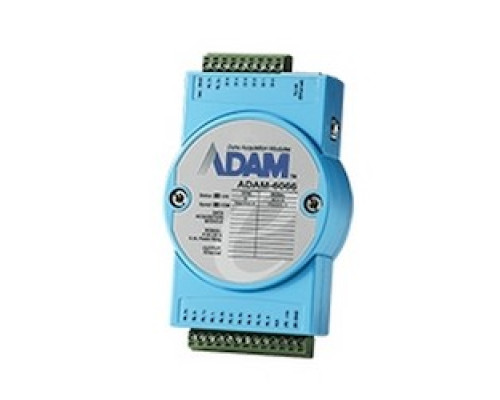 ADVANTECH  ADAM-6066-D   6-Channel Pwr Relay Output with DI Mod