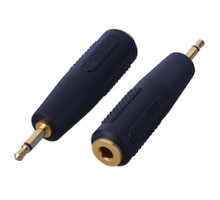 VANCO  AD532                 2.5mm Mono Plug, 3.5mm Miniature Mono Jack Adapter, Nickel