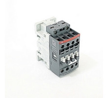 ABB  AF16Z-30-10-20   3 pole, 30 amp, non-reversing across the line contactor with 12-20V DC coil and 1 NO auxiliary contacts