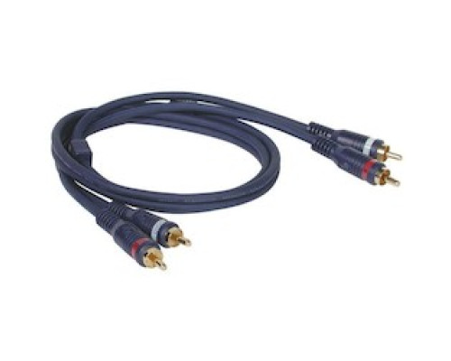 C2G  CG13032  CG13032                 RCA Stereo Audio Cable, Male to Male, 3’ Length, PVC Blue Jacket