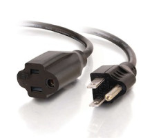 C2G CG29929 29929         2 ft. Power Extension Cord 5-15R To 5-15P