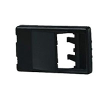 PANDUIT  CFFPA2WH   FurnitureFaceplate 2Pt Angled WH EA