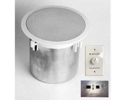 LENCORE ACOUSTICS LLC  LG035-G546-INLINE                 i.Net Speaker, Ceiling Plate, Individual control, aluminum housing, White cover, RJ45