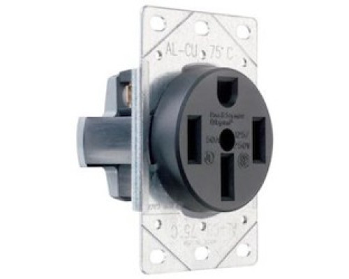 PASS & SEYMOUR 3894         50A 250V 4W 1PH REC GP-RANGE