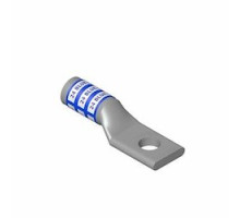 THOMAS & BETTS  54965BE06PH                 Copper One-Hole Lug, Long Barrel, Peep Hole, Max 35kV, Wire Size 3/0 AWG, 3/8 in Bolt Size, Tin Plated, Die Code 50, Orange