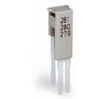 WAGO CORPORATION  284-414   STEP-DOWN JUMPER INSULATED NOMINAL CURRENT 15 A 284/282 --> 281/280/279