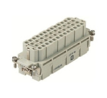 HARTING  09320463101  9320463101   Han EE Female insert Crimp: Han EE 46 Position Female Crimp Insert