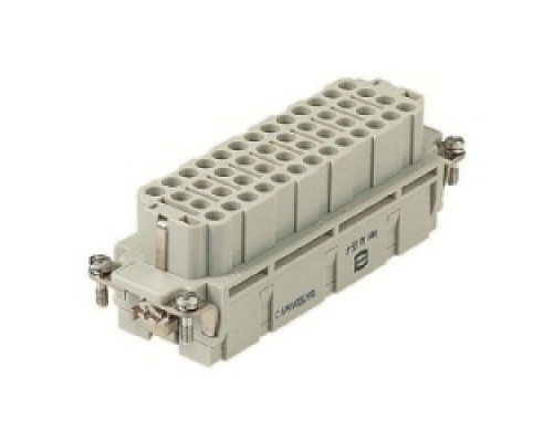 HARTING  09320463101  9320463101   Han EE Female insert Crimp: Han EE 46 Position Female Crimp Insert