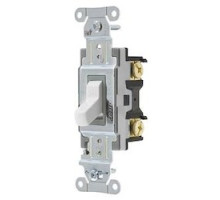 HUBBELL-KELLEMS DIV  CSB115W   SWITCH, SPEC, SP, 15A 120/277VB+S, WH