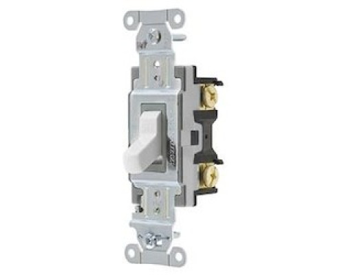 HUBBELL-KELLEMS DIV  CSB115W   SWITCH, SPEC, SP, 15A 120/277VB+S, WH