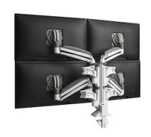 CHIEF MANUFACTURING  KXC420W                 KX Column Desk Mount QUAD 2L Arms White