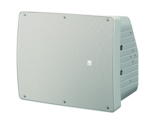 TOA ELECTRONICS INC  HS-1500WT                 Coaxial Array Speaker, 2-Way, 70/100 Volt, 60 Watt, 60 Hertz to 20 Kilohertz, 8 Ohm, 98 dB, 451 MM Width x 400 MM Depth x 560 MM Height, Polypropylene White Enclosure