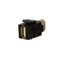 ON-Q/LEGRAND  WP1220BR                 Keystone Insert, USB 2.0 A/A Coupler, 0.65