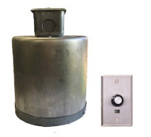 LENCORE ACOUSTICS LLC  LM6-INVHBRCVC-LOF                 Classic Speaker, Inverted, Handy box, brushed aluminum housing, RCVC with on/off switch