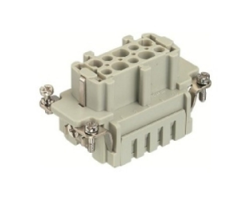 HARTING  09330102716  9330102716                 Han E Female Insert: Han 10 ES-F insert