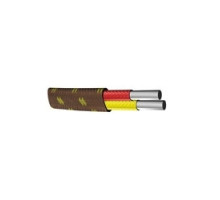 APPROVED MANUFACTURERS  328-110-2411K           24-2C SOL THERMOCOUPLE TYPE K DUPLEX GLS BRD/GLS BRD JKT 510C CONT