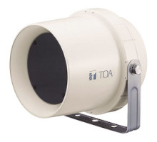 TOA ELECTRONICS INC  CS-64U                 Outdoor Speaker, Weatherproof, Wide Range, 70/100 Volt, 6 Watt, 130 Hertz to 13 Kilohertz, 96 dB, 233 MM Width x 208 MM Depth x 224 MM Height, ABS Plastic Off-White Cover