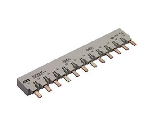 ABB  PS3/6/16BP   3-phase, 6-pole busbar for use on S200U & S200UP, 80 AMP, 108 mm length