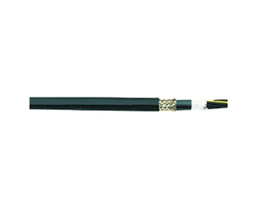 LAPP GROUP 8916044S         Continuous Flex Control Cable, Flex, 16 AWG 190/38 1.50 mm2, 4 conductor, Black PVC Jacket, Unshielded, Tinned Copper Braid0.444