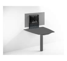 SALAMANDER DESIGNS  UHL40AM1/G/S/SG                 Unifi Huddle Lite Table, 1-3 Person Solution with Single Display Mount