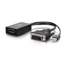 C2G  CG41379  41379                 DVI Male To DisplayPort Female Adapter Converter