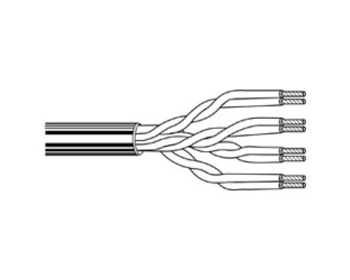 BELDEN  1752A 0061000                 Multi-Conductor - Enhanced Category 5e Bonded-Pair Patch Cable U/UTP CM Reel Light Blue