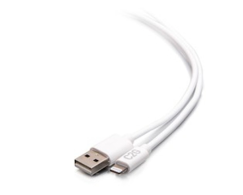 C2G  C2G29907                 10ft/3m USB A To Lightning Cable White