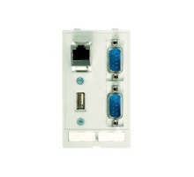 HARTING 39500020117  Han Port: Data module RJ45;USB;2XSUB-D9, mm