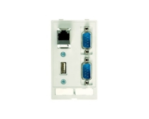 HARTING 39500020117  Han Port: Data module RJ45;USB;2XSUB-D9, mm