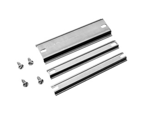 HOFFMAN ENCLOSURES INC CCADR12S2  DIN Rail, TS-15- S2 , Size/Dims: fits L=122mm, Material/Finish: Steel/zinc