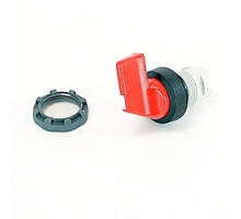 ABB  M2SS4-10R   Selector Sw 2 Position B/C Maintained A&B Long Handle Red