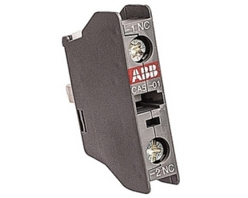 ABB  CA5-01-AU   A AUX BLK,1NC,GOLD CONTACTS