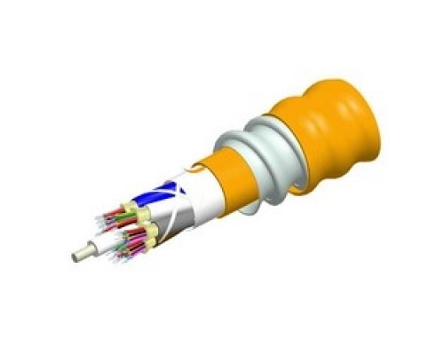 COMMSCOPE ENTERPRISE SOLUTIONS  760127282  R-006-DZ-6F-FSUOR   Riser Distribution Cable, Aluminum Interlocking Armor, 6 Fiber, OM1