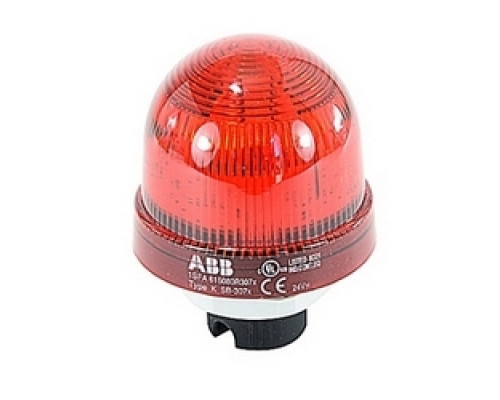 ABB  KSB-307R   Optical module for signal beacon with red rotating light, 24V AC/DC, with integrated LED
