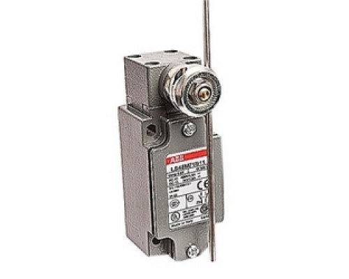ABB  LS45M71B11   40 mm metal limit switch with 3 mm diameter stainless steel rod lever