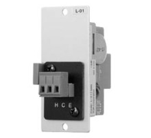 TOA ELECTRONICS INC  L-01ST                 Amplifier Line Input Module, Removable Terminal Block, 24 Volt DC, 600 Ohm, 20 Hertz to 20 Kilohertz, -18 dB Input Sensitivity, 1.38