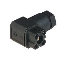 HIRSCHMANN  932185100   G 20 W 3 F black; Cable Socket with PG 7 Cable gland and solder contacts, 2 contacts + PE, forked spring, DIN VDE 0627 / IEC 61984, 6A, 250V AC/DC
