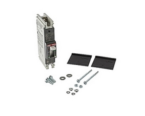 ABB  A1N060TW-1   1 pole, 60 amps rated at 240V AC and 125V DC, fixed trip point molded case circuit breaker, with a thermal magnetic trip device and 14kA at 240V AC and 10kA at 125V DC interrupt current rating